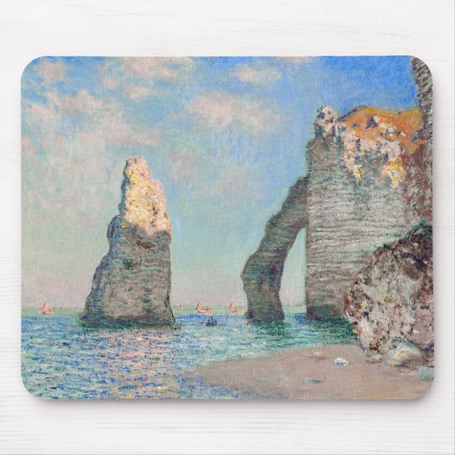 Tapis De Souris Claude Monet - Falaises à Etretat (Devant)