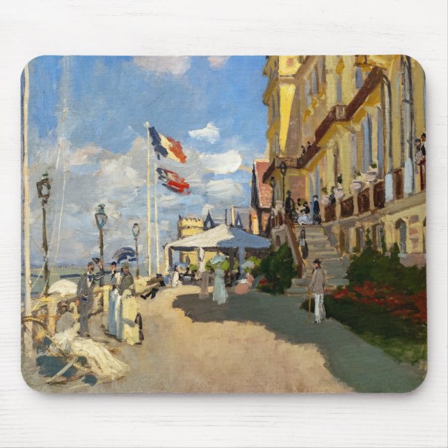 Tapis De Souris Claude Monet - Hôtel des Roches Noires, Trouville (Devant)