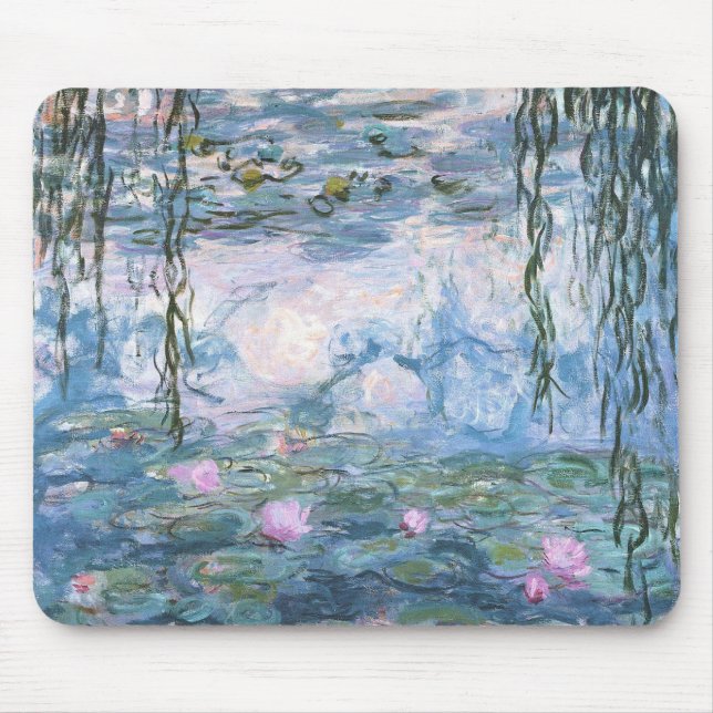 Tapis De Souris Claude Monet Impressionniste L'Eau Lillies Peintur (Devant)