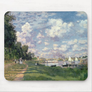 Tapis De Souris Claude Monet   la marina à Argenteuil, 1872