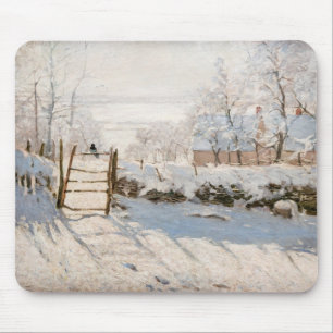 Tapis De Souris Claude Monet - Le Magpie