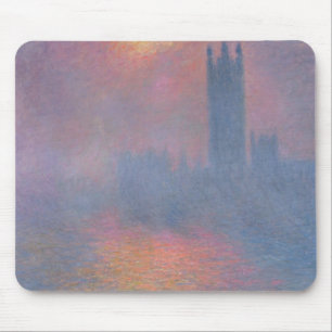 Tapis De Souris Claude Monet les Chambres du Parlement, Londres