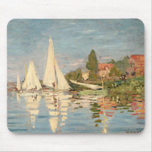 Tapis De Souris Claude Monet  Regatta at Argenteuil, c.1872