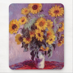 Tapis De Souris Claude Monet // Tournesols
