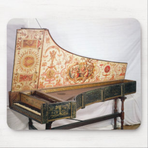 Tapis De Souris Clavecin doré et peint