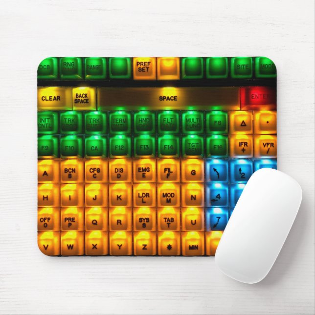 Tapis De Souris Clavier de commande de trafic aérien (Avec souris)
