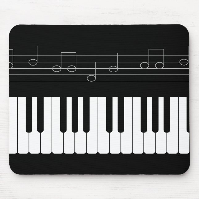 Tapis De Souris Clavier pour piano (Devant)