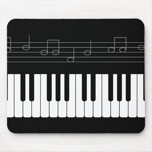 Tapis De Souris Clavier pour piano (Devant)