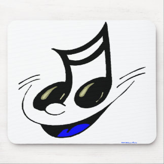 Tapis De Souris Clé heureuse Mousepad de musique