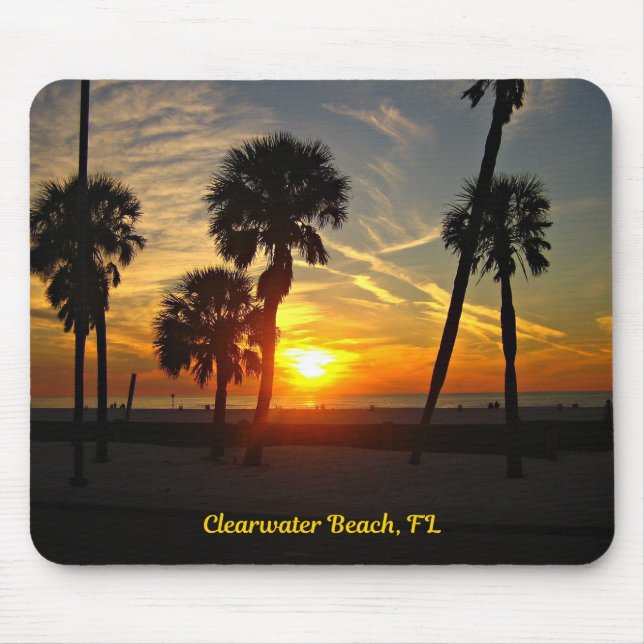 Tapis De Souris Clearwater Beach, Floride (Devant)