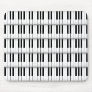Tapis De Souris Clés de clavier/piano : Mousepad fait sur commande