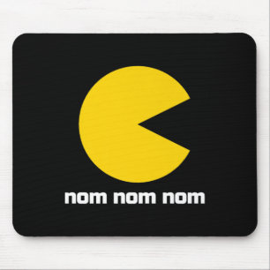 Tapis De Souris Clic Video Game Nom Nom Nom