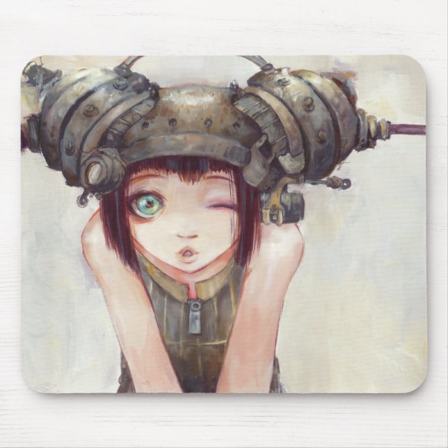 Tapis De Souris Clin d'oeil Mousepad (Devant)