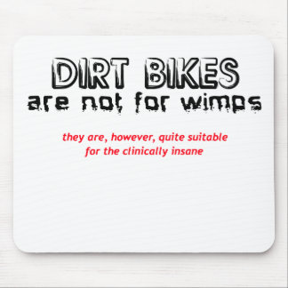 Tapis De Souris Cliniquement Fou - Motocross en moto tout-terrain