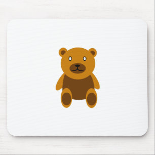 Tapis De Souris Clipart Brown d'ours de nounours