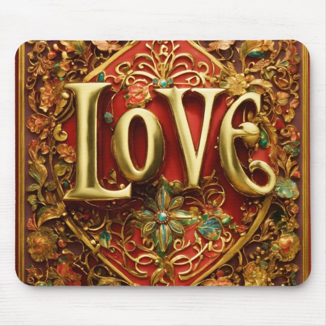 Tapis De Souris "Cliquez avec confiance : Plaquettes de souris à l (Devant)