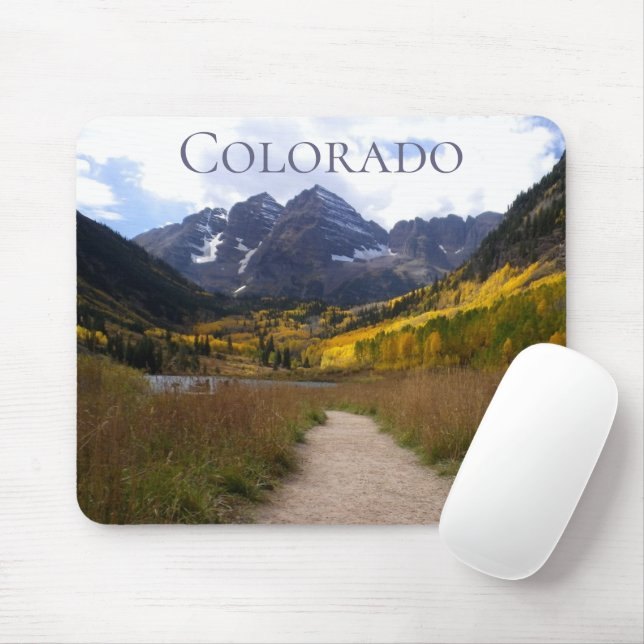 Tapis De Souris Clochettes Marron Colorado Souvenir (Avec souris)