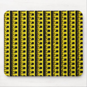 Tapis De Souris Clôture jaune