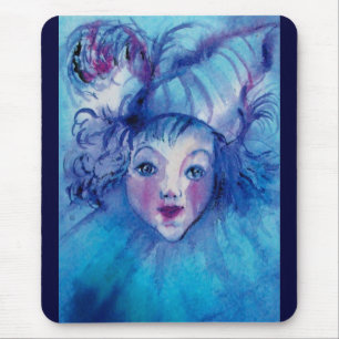 TAPIS DE SOURIS CLOWN EN BLEU