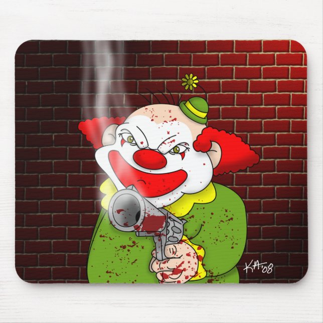 Tapis De Souris Clown Mousepad (Devant)