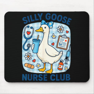 Tapis De Souris Club de infirmière drôle et stupide humour infirmi