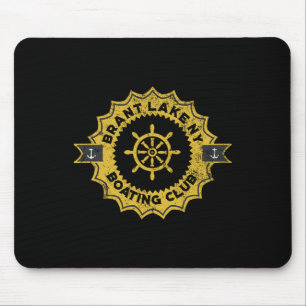 Tapis De Souris Club de navigation de Brant Lake Ny