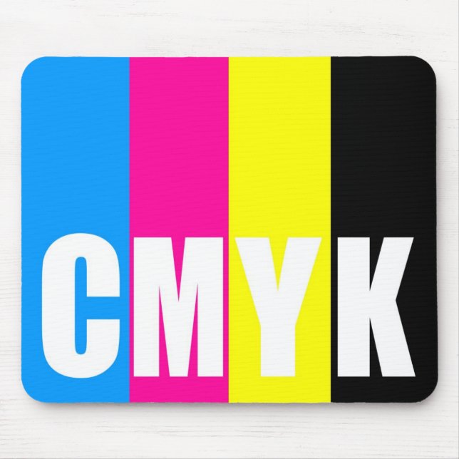 Tapis De Souris CMYK - mousepad (Devant)
