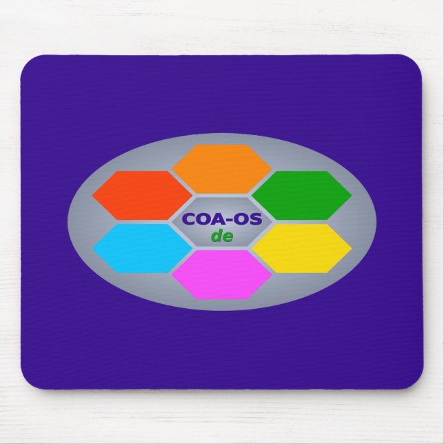 Tapis De Souris COA-OSde desktop ergonomic Mousepad (Devant)