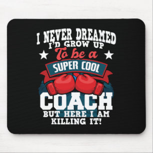 Tapis De Souris Coach de boxe - Kickboxer Kickboxer Gym Boxer 2