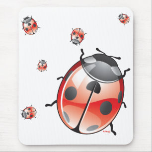 Tapis De Souris Coccinelle Mousepad
