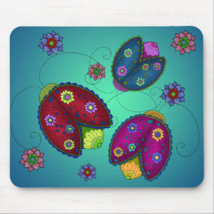 Tapis De Souris Coccinelles florales Mousepad