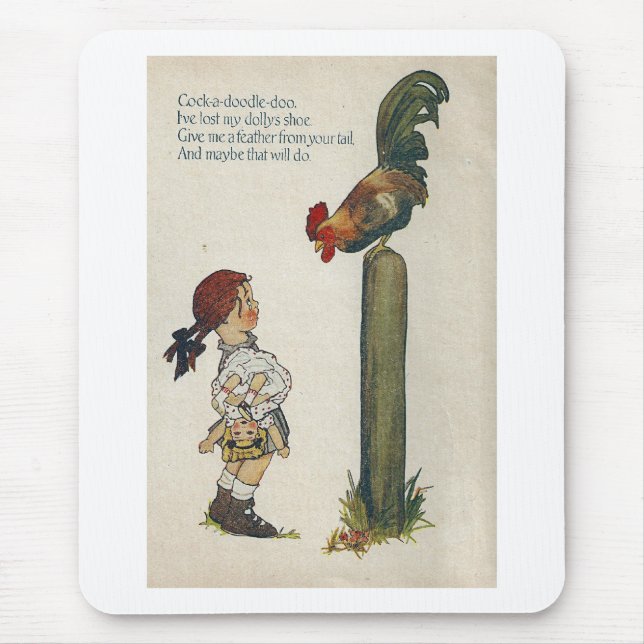 Tapis De Souris Cock-a-doodle-doo (Devant)
