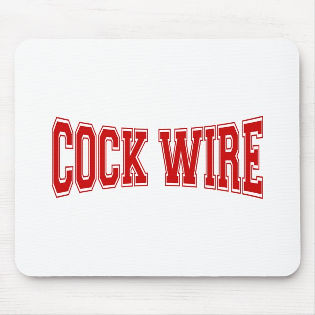 TAPIS DE SOURIS COCKWIRE (Devant)