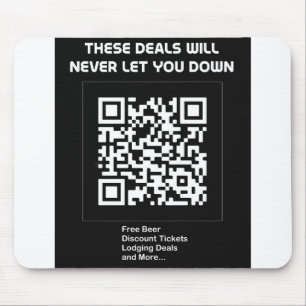 Tapis De Souris Code QR de la remise