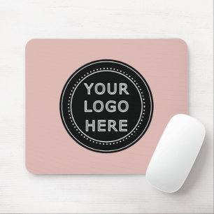 Tapis De Souris Code QR noir élégant et élégant