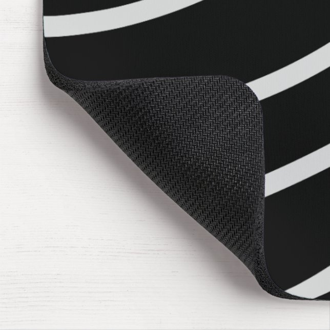 Tapis De Souris Code QR personnalisé simple ajouter votre nom logo (Coin)