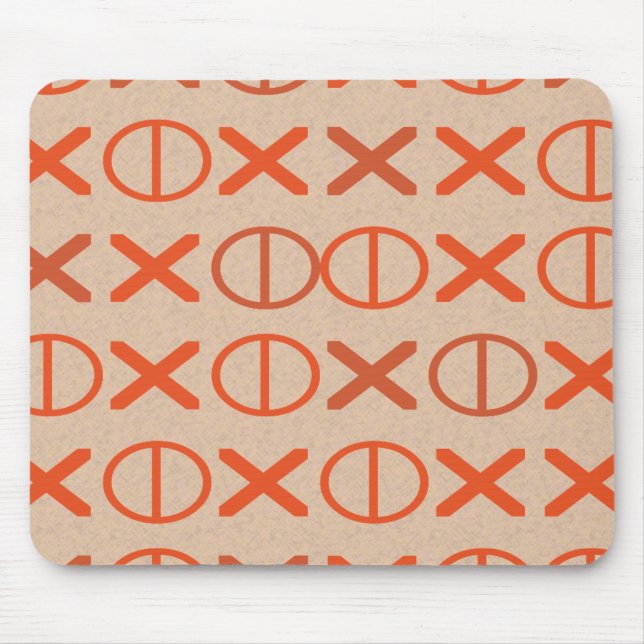 Tapis De Souris CODEZ les symboles rouges sur n'importe quelle (Devant)