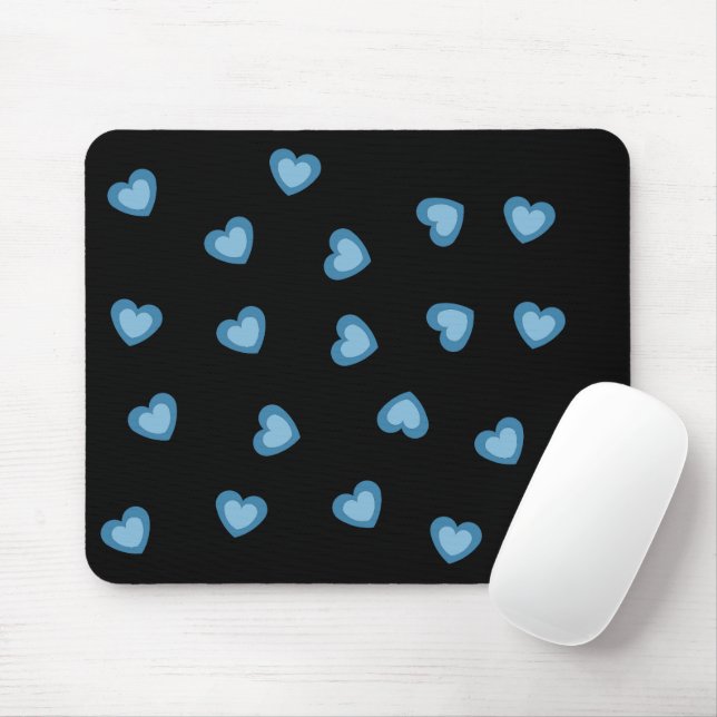 TAPIS DE SOURIS COEUR AMOUR (Avec souris)