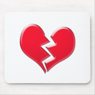 Tapis De Souris Coeur brisé