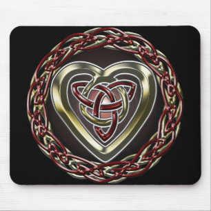 Tapis De Souris Coeur celtique Mousepad