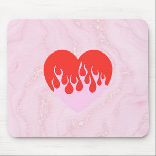 Tapis De Souris Cœur de feu