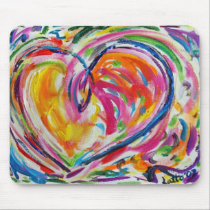 Tapis De Souris Coeur de joie Mousepad