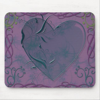 Tapis De Souris coeur et remous
