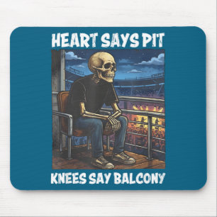 Tapis De Souris Cœur Mignon Dit Pit Genoux Disent