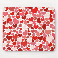 Cœur Mosaïque Amour Rose Rouge