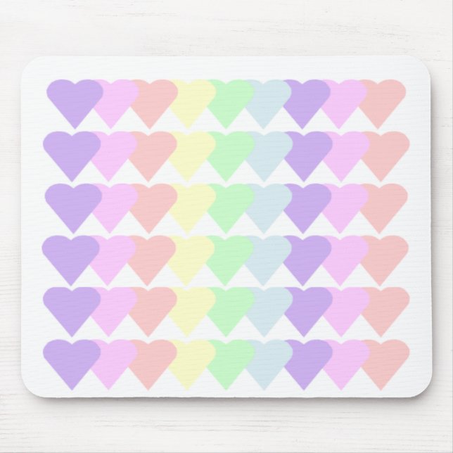 Tapis De Souris Coeur mou Mousepad 2 (Devant)
