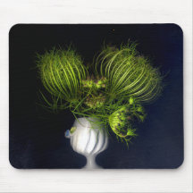 Cœur vert en noir