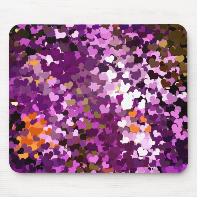 TAPIS DE SOURIS CŒURS (Devant)