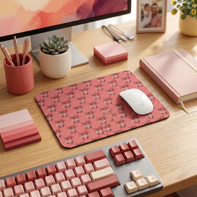 Tapis de souris coeurs (Créateur téléchargé)