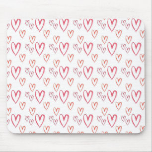 Tapis De Souris Coeurs